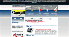 Desktop Screenshot of izba-spawalnicza.gambit.pl